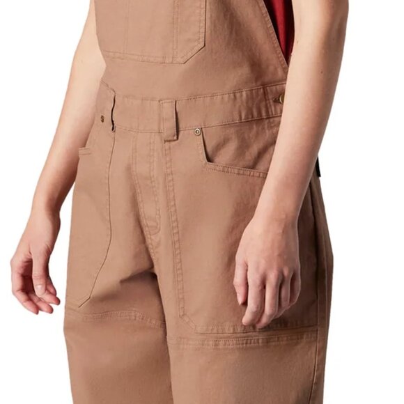 NEW Flylow womensTrailworks Bib Overalls chai 253 - Picture 5 of 7